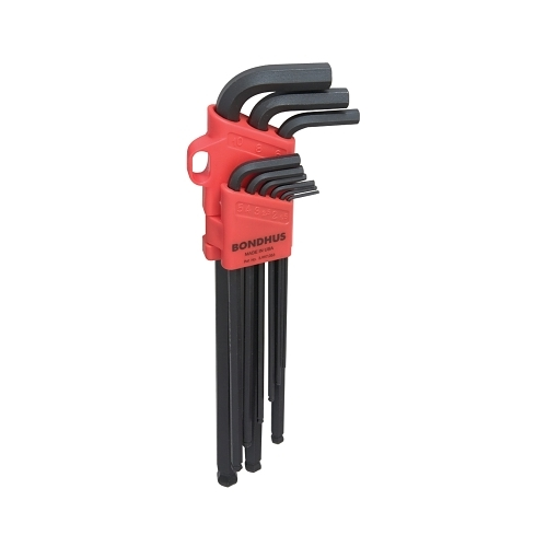 Bondhus 11060 4 Mm Kugelkopf-Innensechskant Bits – 10 Stück, Perfekt Für Enge Stellen