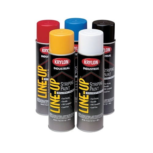 Krylon Line-Up® Pavement Striping Paint, 18 Oz Aerosol Can, Firelane R ...