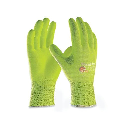 Pip Maxiflex® Ultimate Nitrile Coated Micro-Foam Grip Gloves, Xx-Large, High-Vis Yellow - 144 per CA - 34874FYXXL