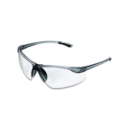 Sellstrom Xm340 Series Protective Eyewear Safety Glasses, I/O Lens, Polycarbonate, Smoke Frame - 12 per CA - S74241