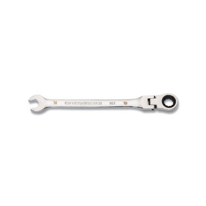 Gearwrench 90-Tooth 12 Point Flex Head Ratcheting Combination Wrench, Metric, 10 Mm - 1 per EA - 86710