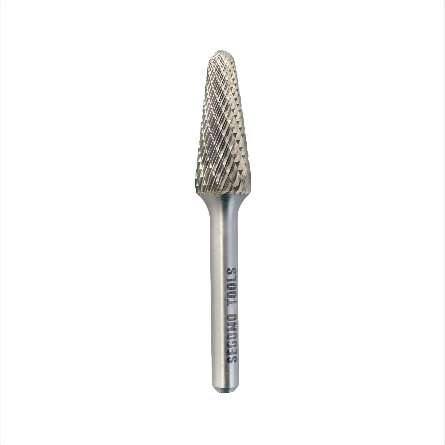 Segomo Tools Double Cut Rotary Tungsten Carbide Burrs For Grinding, Metal Deburring, Carving, Drilling, Engraving