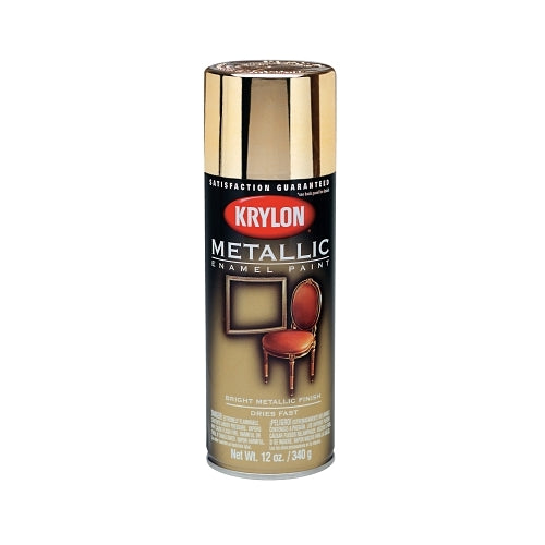 Krylon Metallic Paint, 11 Oz Fill, Aerosol Can,  - 6 per CS