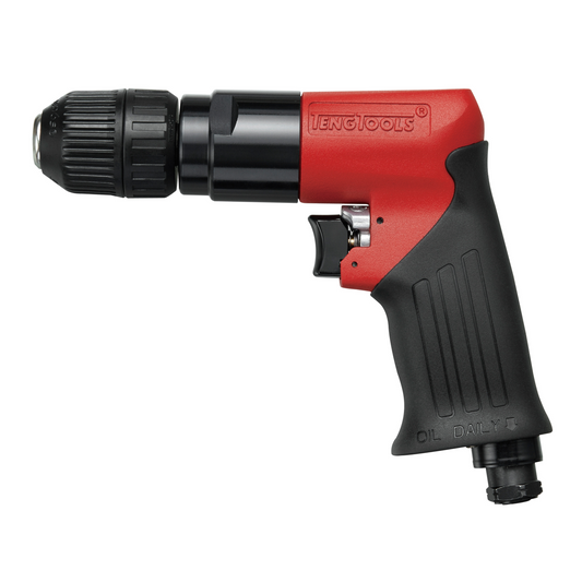 Teng Tools Mandrin de 10 mm style pistolet 1 800 tr/min Perceuse pneumatique réversible gauche droite – ARD10