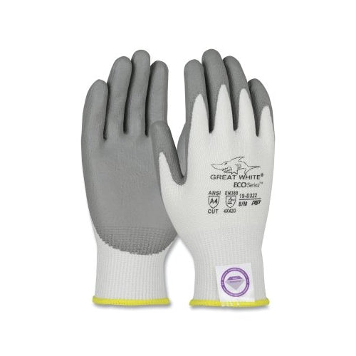 Pip Great White Eco Series Dyneema Diamond Blend Gloves, Gray - 72 per CA