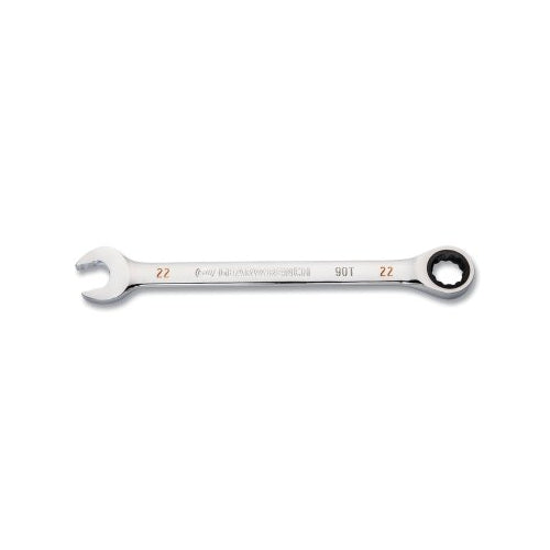 Gearwrench 90-Tooth 12 Point Ratcheting Combination Wrench, Metric, 22 Mm - 1 per EA - 86922