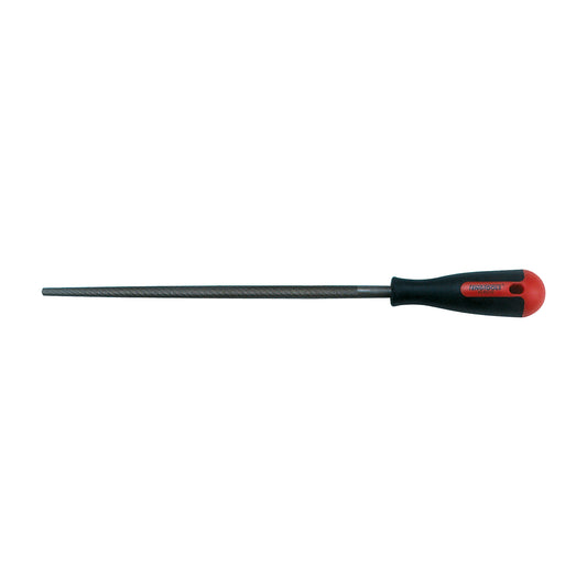Teng Tools Lime à main de type rond de 2e coupe de 10 pouces FLRD10 