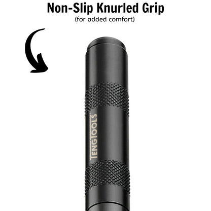 Teng Tools Juego de brocas de impacto, dados, extractores de tornillos, destornilladores y adaptadores con accionamiento de 1/4 de pulgada, 19 piezas -TTID19