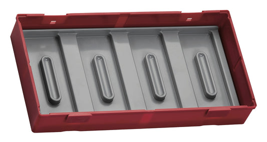 Caja de almacenamiento de herramientas vacía Teng Tools para uso con 4 juegos de bandejas de herramientas TTJ - TTTJ04