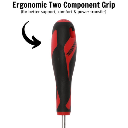 Destornillador Phillips con cabeza de 75 mm/3 pulgadas PH1 de Teng Tools con mango ergonómico y cómodo - MD947N1 