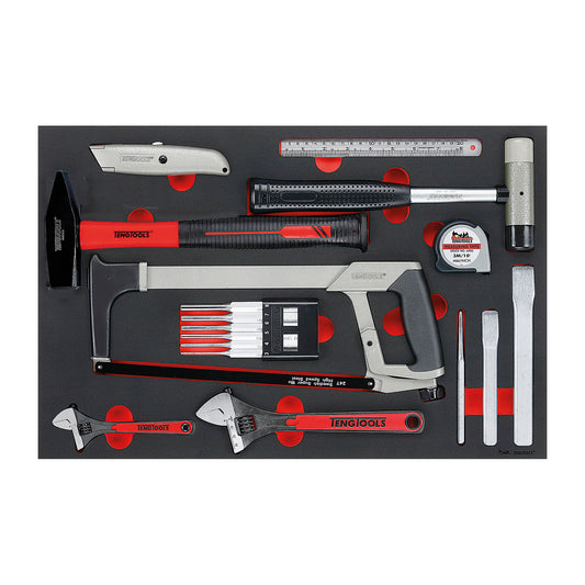 Juego de herramientas de servicio general de 17 piezas Teng Tools - TTEPS12