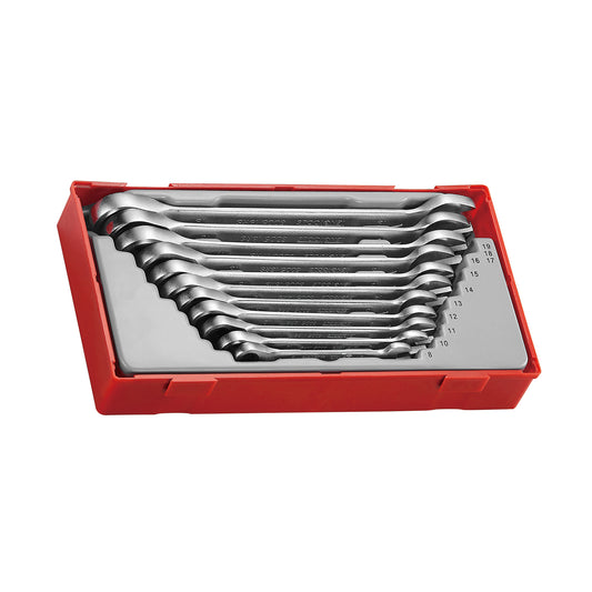 Teng Tools Juego de llaves de trinquete de 11 piezas y 72 dientes - TT6511RS