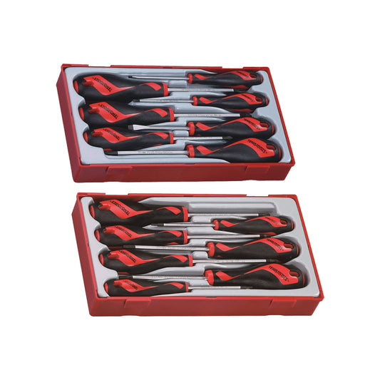 Juego de destornilladores tipo plano, PH, PZ y TX de 14 piezas Teng Tools - TT917N-KIT1