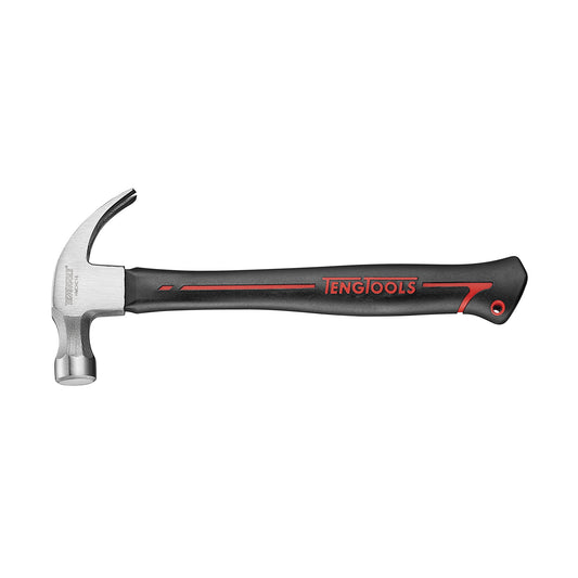 Teng Tools Marteau de charpentier avec manche en fibre de carbone de 16 oz - HMCHC16
