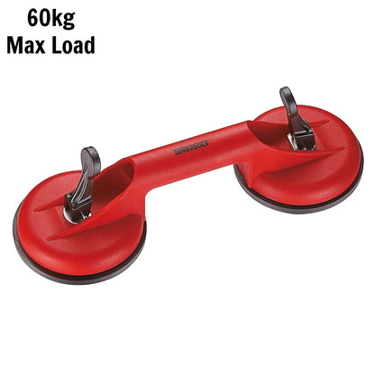 Teng Tools SL02 Débosseleur/extracteur professionnel à double ventouse et lève-verre/carrelage 60 kg