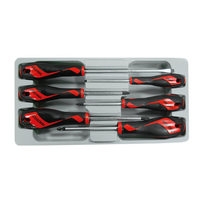 Teng Tools Jeu de 6 tournevis (plats, PH, PZ) - MD906N