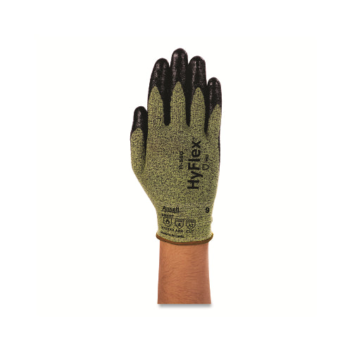 Hyflex 11-550 Cut Resistant Gloves,  Green/Black - 12 per DZ