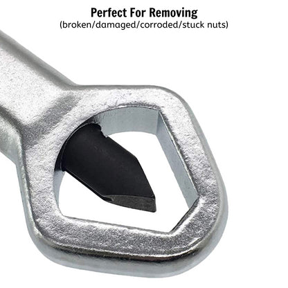 Teng Tools Ensemble de 2 séparateurs d'écrous pour enlever les écrous cassés/endommagés/corrodés/coincés – NS02