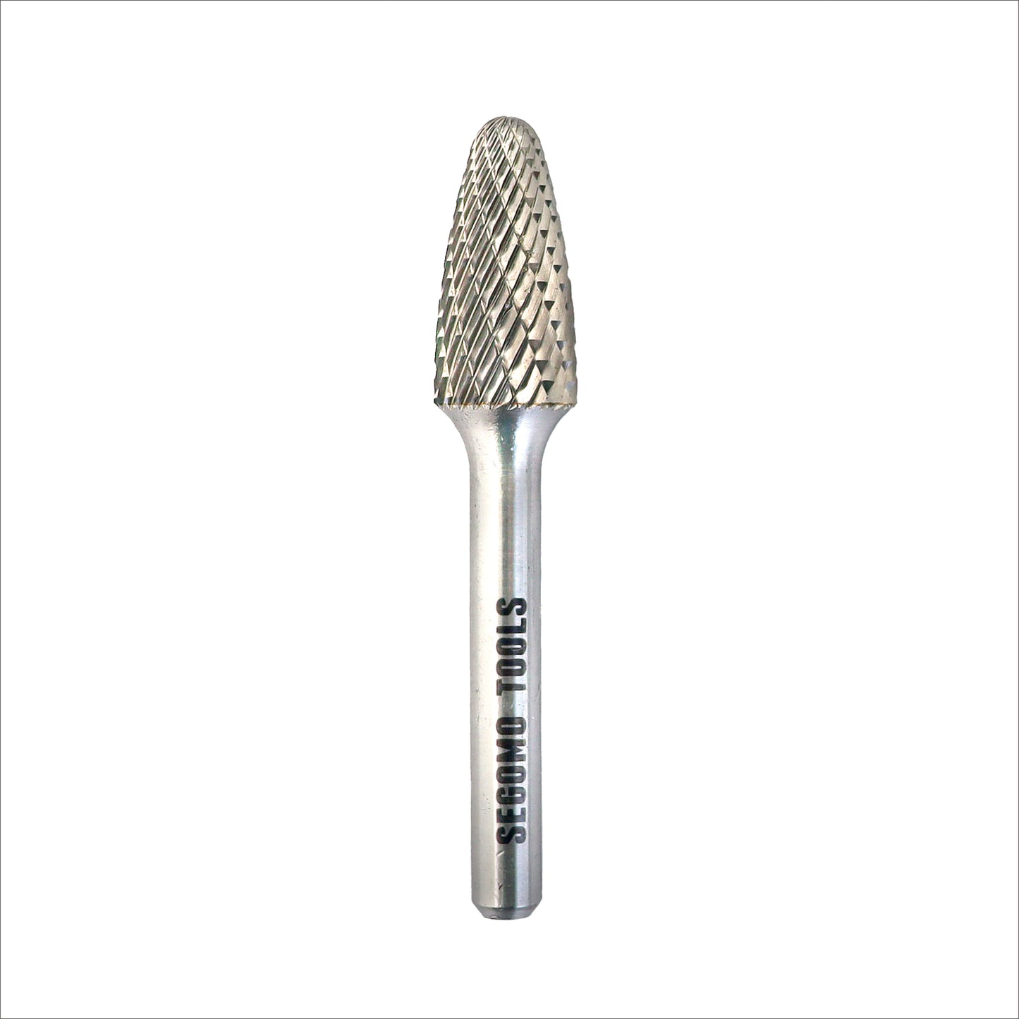 Segomo Tools Double Cut Rotary Tungsten Carbide Burrs For Grinding, Metal Deburring, Carving, Drilling, Engraving