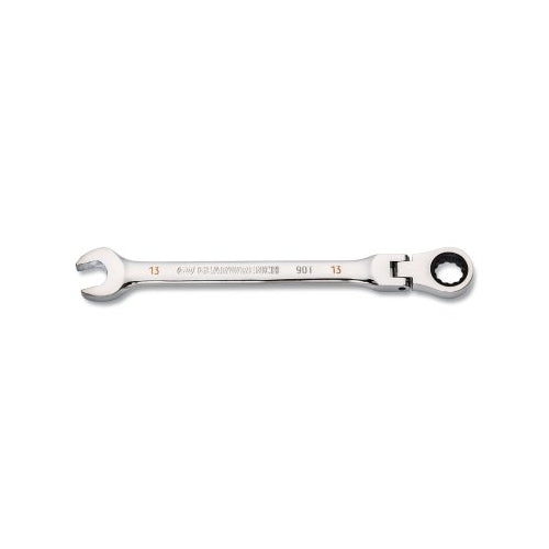 Gearwrench 90-Tooth 12 Point Flex Head Ratcheting Combination Wrench, Metric, 13 Mm - 1 per EA - 86713