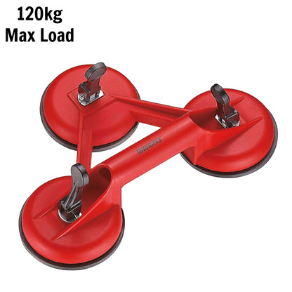 Teng Tools SL03 Débosseleur/extracteur professionnel à triple ventouse et lève-verre/carrelage 120 kg