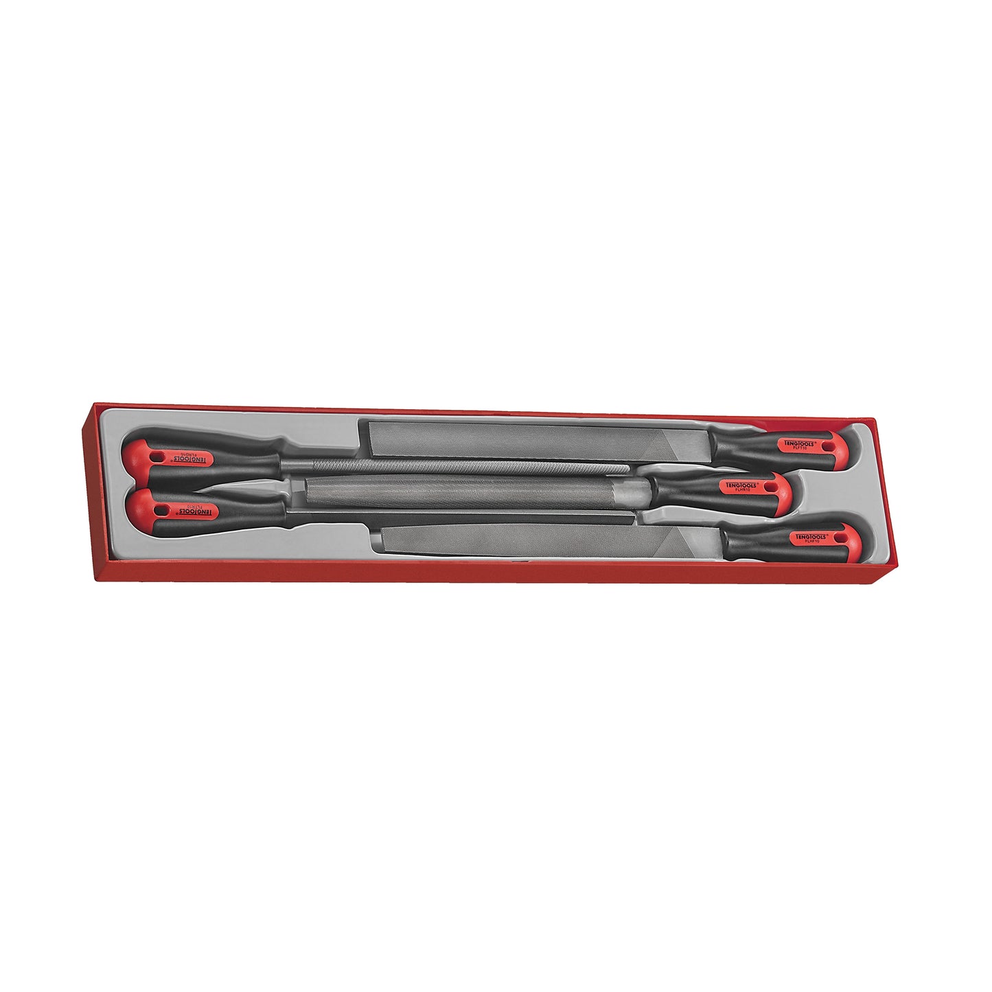 Juego de limas manuales Teng Tools de 5 piezas y 10 pulgadas - TTXF05