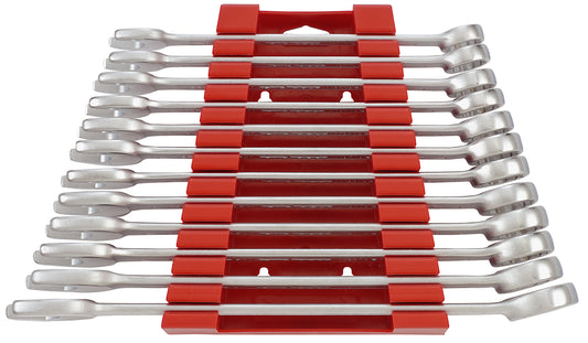 Teng Tools Juego de llaves combinadas métricas de 12 piezas y 12 puntas (20 mm - 32 mm) - 6512MMA