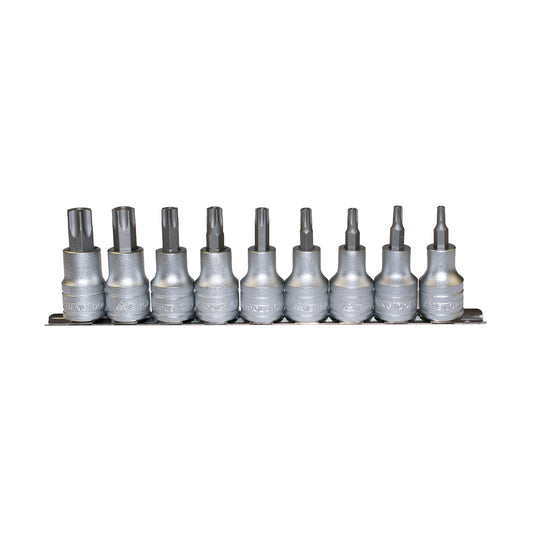 Teng Tools Juego de vasos con puntas TPX de 9 piezas con accionamiento de 1/2 pulgada (TPX20 - TPX60) - M1213TPX