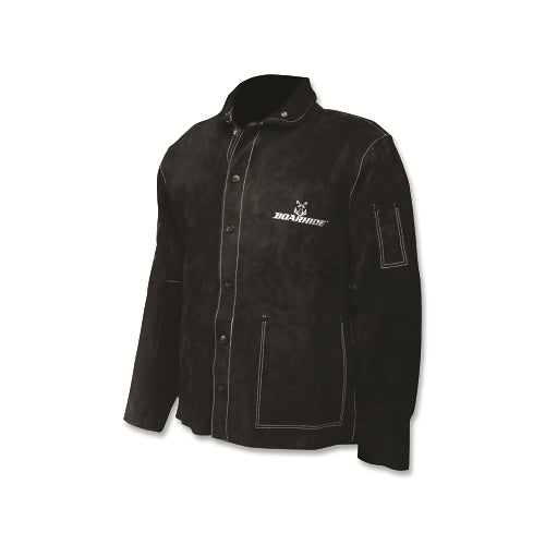 Caiman 3029 Boarhide Pig Skin Limited Edition Welding Coat/Jacket,  Black - 1 per EA