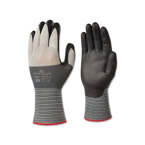 Showa Coated Gloves, Gray, Pr - 12 per DZ