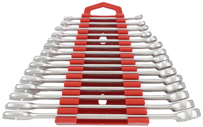 Teng Tools 15 Piece 12 Point Metric Combination Wrench Set (5.5MM - 19MM) - 6515MMA