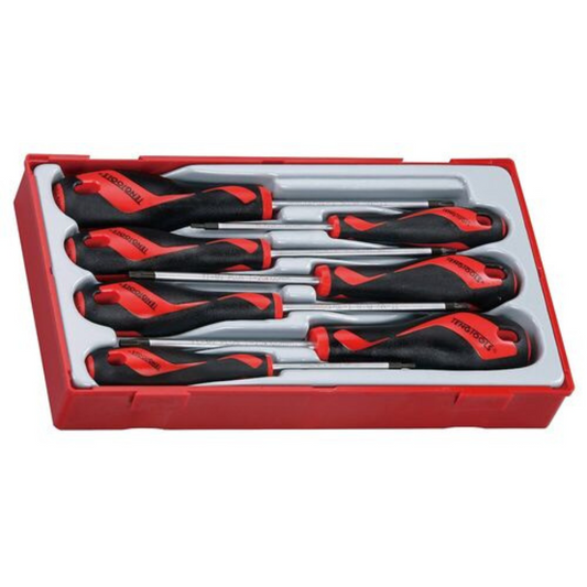 Juego de destornilladores tipo Torx TX de 7 piezas Teng Tools - TT917TXN