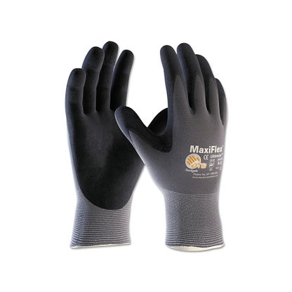 Pip Maxiflex Ultimate Nitrile Coated Micro-Foam Grip Gloves, Black/Gray - 12 per DZ
