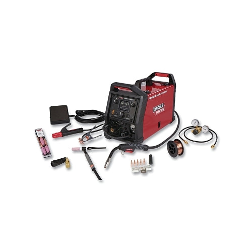 Lincoln Electric Power Mig® 215 Mpi Multi-Process Welder Tig One-Pak ...