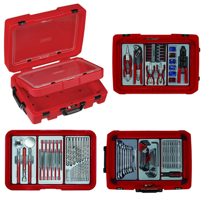 Teng Tools Juego de herramientas de servicio portátil de 232 piezas - SC02-KIT1