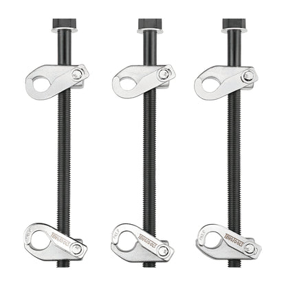 Teng Tools Ensemble de 3 compresseurs à ressorts hélicoïdaux d'une capacité de 9,84 pouces avec crochets de sécurité - AT200