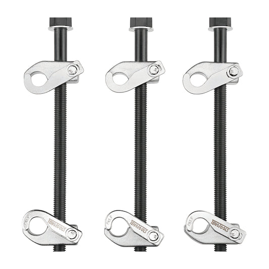 Teng Tools Ensemble de 3 compresseurs à ressorts hélicoïdaux d'une capacité de 9,84 pouces avec crochets de sécurité - AT200