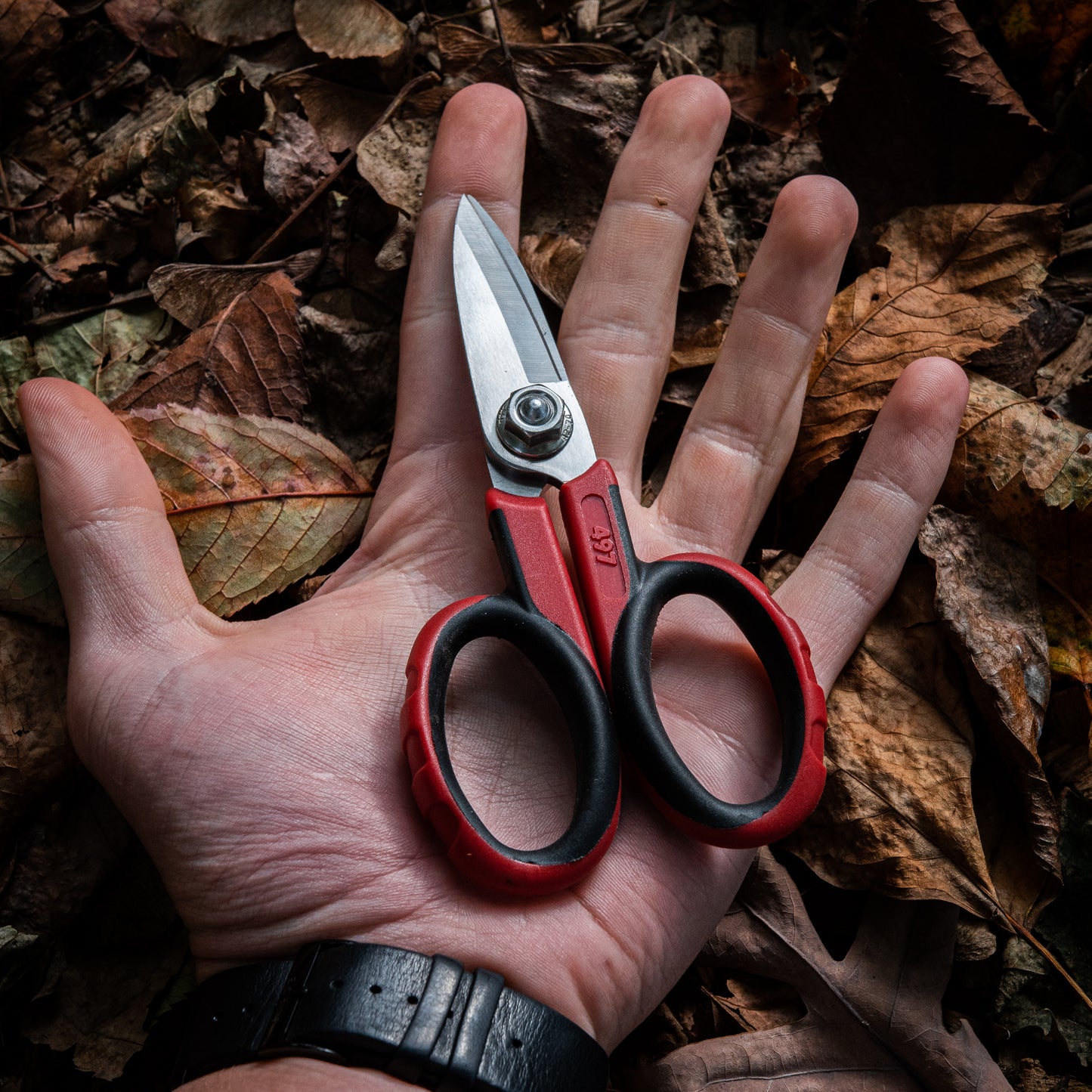 Teng Tools Ciseaux industriels professionnels robustes en acier inoxydable à haute teneur en carbone de 5,5 pouces - 497