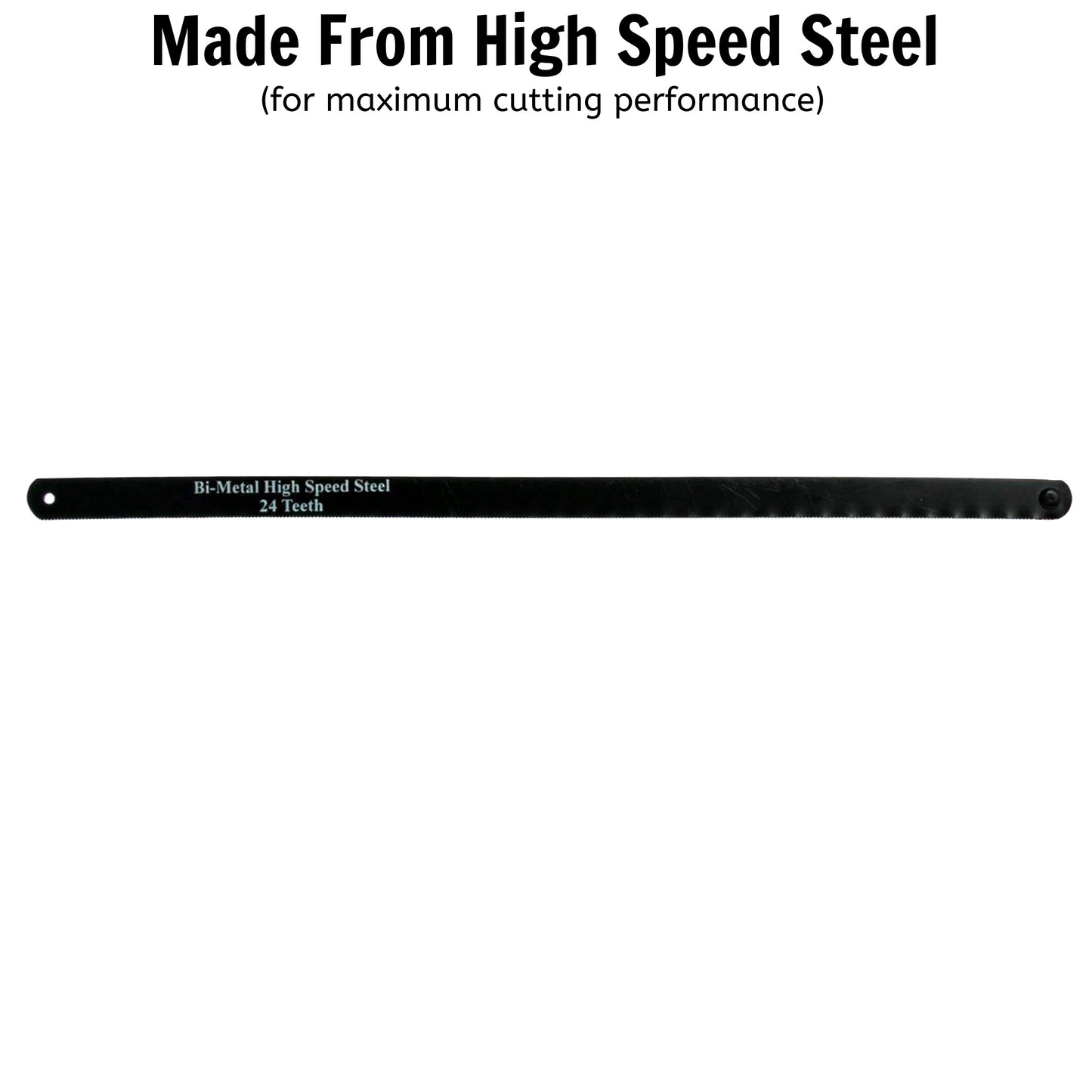 Teng Tools 2 pièces 24 dents lames de scie à métaux de rechange en acier rapide – 702