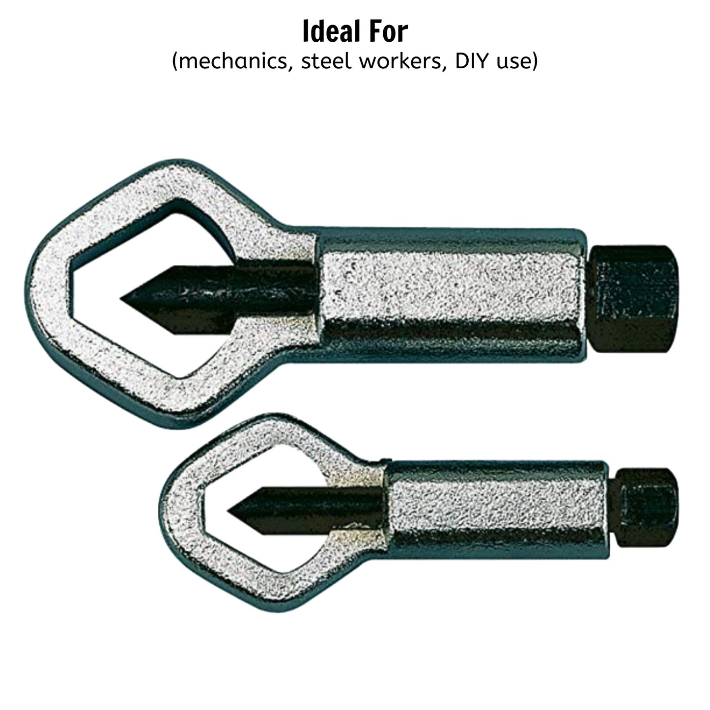 Teng Tools Ensemble de 2 séparateurs d'écrous pour enlever les écrous cassés/endommagés/corrodés/coincés – NS02