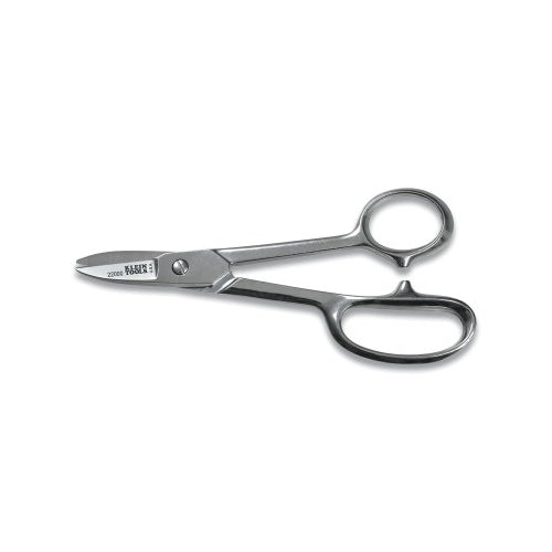 Klein Tools High-Leverage Electrican'S Scissor/Snip, 6.5 In, Steel Handle - 1 per EA - 22000