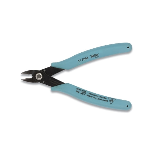 Weller Xcelite Shear Cutting Plier, 14 Awg, 143 Mm, Flush Cut, Blue - 1 per EA - 1178MN
