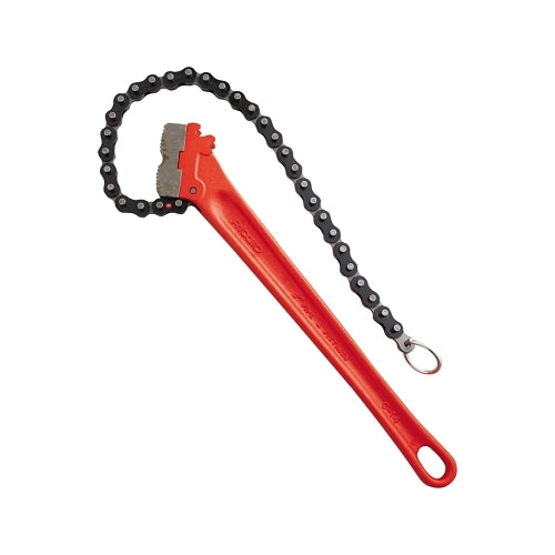 Ridgid Chain Wrench, 2 Inches To 5 Inches Opening, 18-1/2 Inches Chain, 14 Inches Oal - 1 per EA - 31315