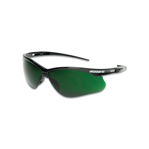 Jackson Safety Sg Series Safety Glasses, Universal Size, Ir 5.0 Lens, Black Frame, Infrared, Hardcoat Anti-Scratch - 1 per EA - 50010
