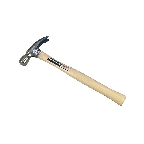 Vaughan Framing Rip Hammer, Forged Steel, Straight White Hickory Handle, 14 In, 1.81 Lb - 4 per CTN - 999