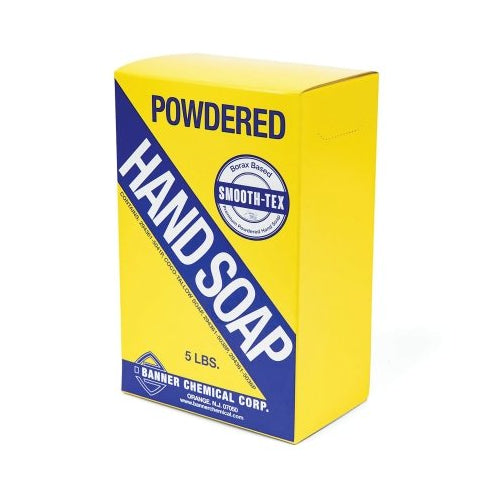 Banner Chemical Economy Powder Hand Soap, 5 Lb, Powder, Box, 50 Lb/Ca - 50 per CA - HS301-005