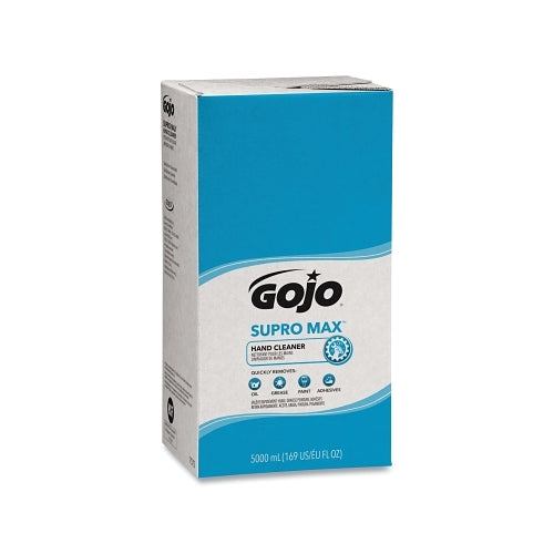 Gojo Supro Max Heavy-Duty Hand Cleaner, 5000 Ml, Film Bag With Dispensing Valve, Refill For Pro Tdx Dispenser - 2 per CS - 757202