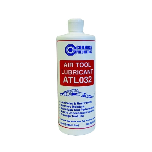 Coilhose Pneumatics Air Tool Lubricants, 32 Oz, Bottle - 12 per CS - ATL032P12