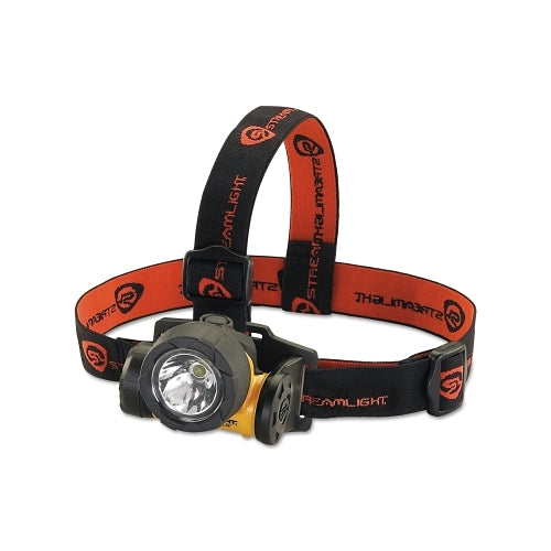 Lampe frontale Streamlight Argo Haz-Lo, 3 Aaa, 20 à 90 lumens, jaune - 1 par EA - 61026