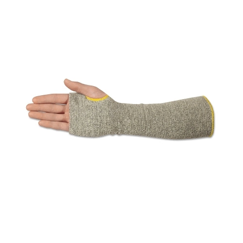 Honeywell Hand Protection Perfect Fit Crt Sleeve, 2 Ply, 14 Inches Long, Yellow/Black (Speckled) - 25 per BG - CRTS214